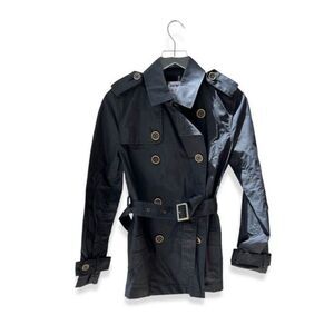 Old navy M Black trench coat